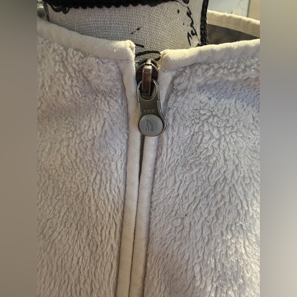 The North Face Women’s Fleece Pullover 1/4 Zip Cream Beige Size L - Picture 11 of 14